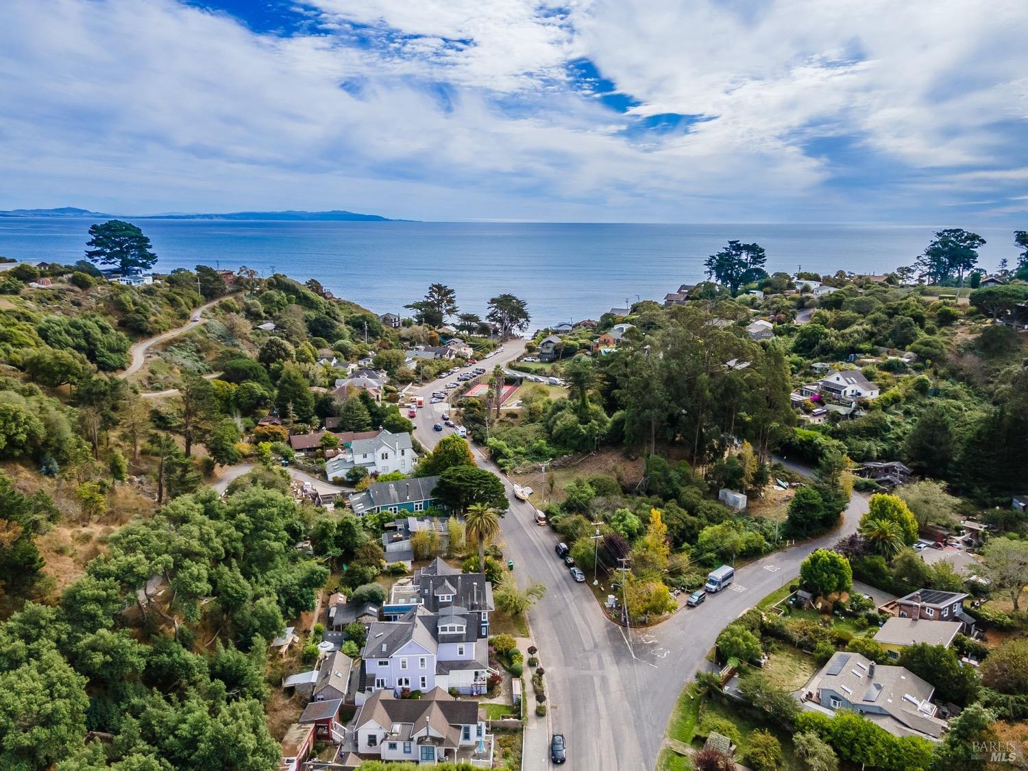 Marin County overlooking the Bay